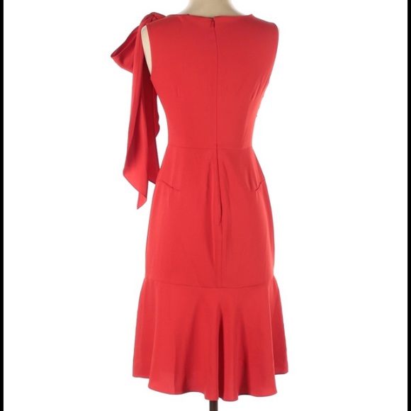 The Limited Sophie Theallet red dress with sash 10 - Picture 3 of 13